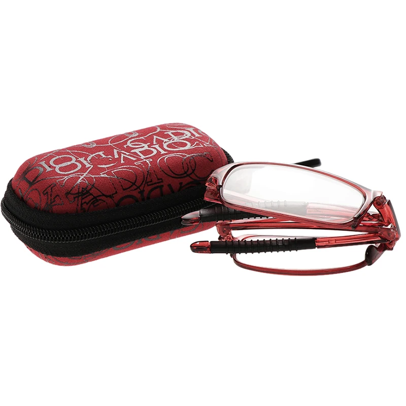 1PC Unisex Foldable Reading Glasses Ultralight Magnifying Metal Frame Vision Care Folding Eyeglasses Eyewear With Case
1PC Unisex Foldable Reading Glasses Ultralight Magnifying Metal Frame Vision Care Folding Eyeglasses Eyewear With Case