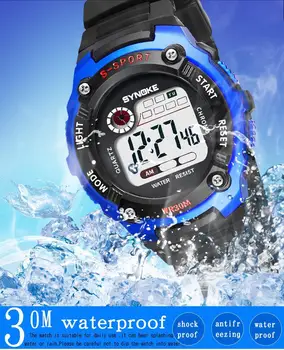 SYNOKE Sport Student Children Watch Kids Boys Girls Clock Child LED Digital Wristwatch Electronic Wrist Watch for Boy Girl
SYNOKE Sport Student Children Watch Kids Boys Girls Clock Child LED Digital Wristwatch Electronic Wrist Watch for Boy Girl
