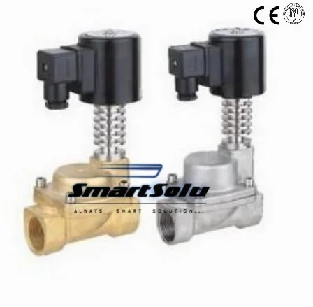 Free Shipping 1/2'' YCPG High temperature SS304 Normally closed