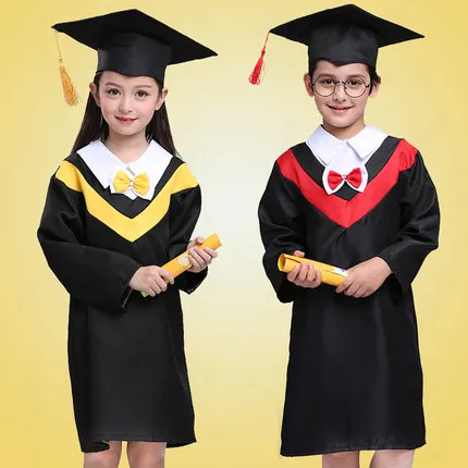 Children's Performance Clothing Academic Dress Gown Kindergarten Dr. Cloth Graduated Bachelor Suits Dr. Cap Free Shipping
Children's Performance Clothing Academic Dress Gown Kindergarten Dr. Cloth Graduated Bachelor Suits Dr. Cap Free Shipping
