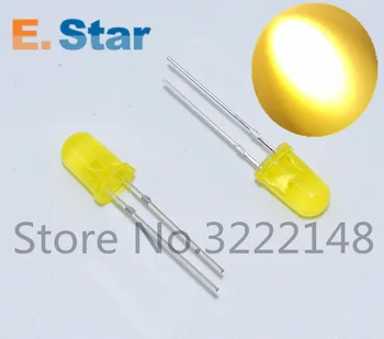 Smart Electronics 500pcs/lot F5 5MM Round Yellow Color Highlight Diffused Round DIP Light-Emitting Diode LED Lamp sefase sefase
Smart Electronics 500pcs/lot F5 5MM Round Yellow Color Highlight Diffused Round DIP Light-Emitting Diode LED Lamp sefase sefase