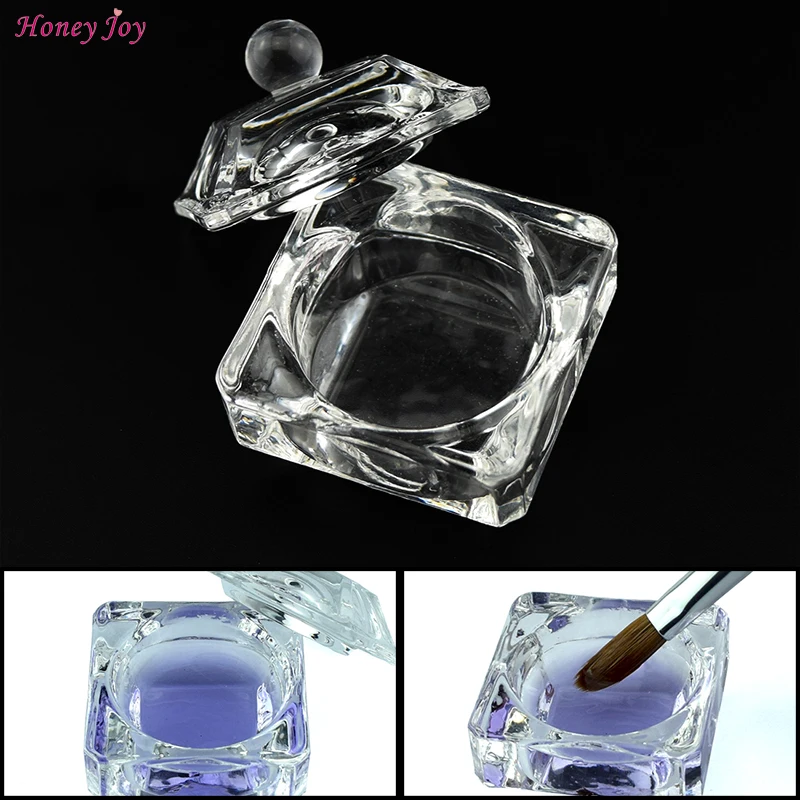 Honey Joy Crystal Clear Acrylic Liquid Powder Glass Dappen Dish Glass Cup w Cap Lid Bowl for Acrylic Nail Art Transparent Kit
Honey Joy Crystal Clear Acrylic Liquid Powder Glass Dappen Dish Glass Cup w Cap Lid Bowl for Acrylic Nail Art Transparent Kit