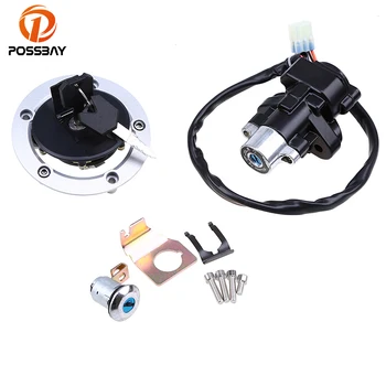 POSSBAY Motocross Ignition Switch+Fuel Gas Cap+Seat Lock for Suzuki SV650 03-04 SV650S 2005- 2008 Key Motorcycle Oil Tank Caps
POSSBAY Motocross Ignition Switch+Fuel Gas Cap+Seat Lock for Suzuki SV650 03-04 SV650S 2005- 2008 Key Motorcycle Oil Tank Caps