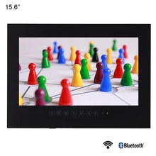 Souria 15.6 "שחור אמבטיה עמיד למים LED אנדרואיד 9.0 חכם Wi-Fi מקלחת נסתרת טלוויזיה צג מלון טלוויזיה(China)