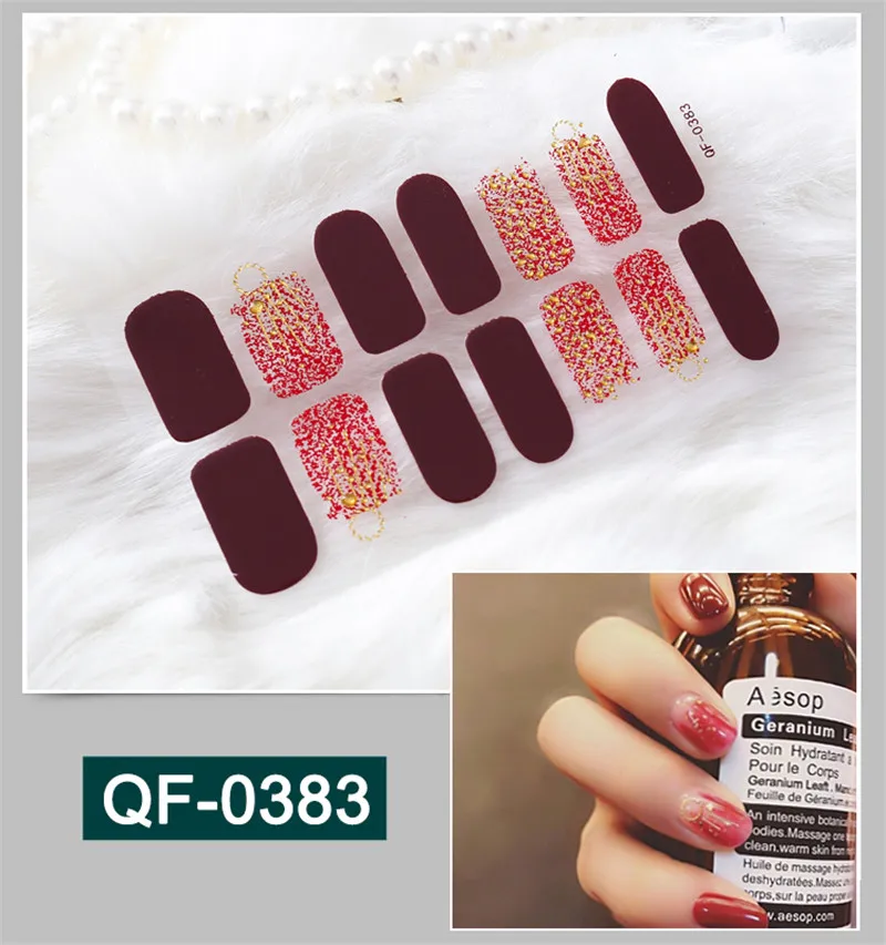 7sheets Nail Art Stickers Decoration Classical Adhesive Full Wraps Strips Set for Women DIY Charming Tips Back Glue Sticker
7sheets Nail Art Stickers Decoration Classical Adhesive Full Wraps Strips Set for Women DIY Charming Tips Back Glue Sticker