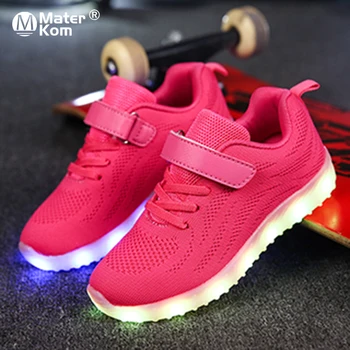 Size25-37 Kids USB Luminous Sneakers Glowing Children Lights Up Shoes With Led Slippers Girls Illuminated Krasovki Footwear Boys
Size25-37 Kids USB Luminous Sneakers Glowing Children Lights Up Shoes With Led Slippers Girls Illuminated Krasovki Footwear Boys