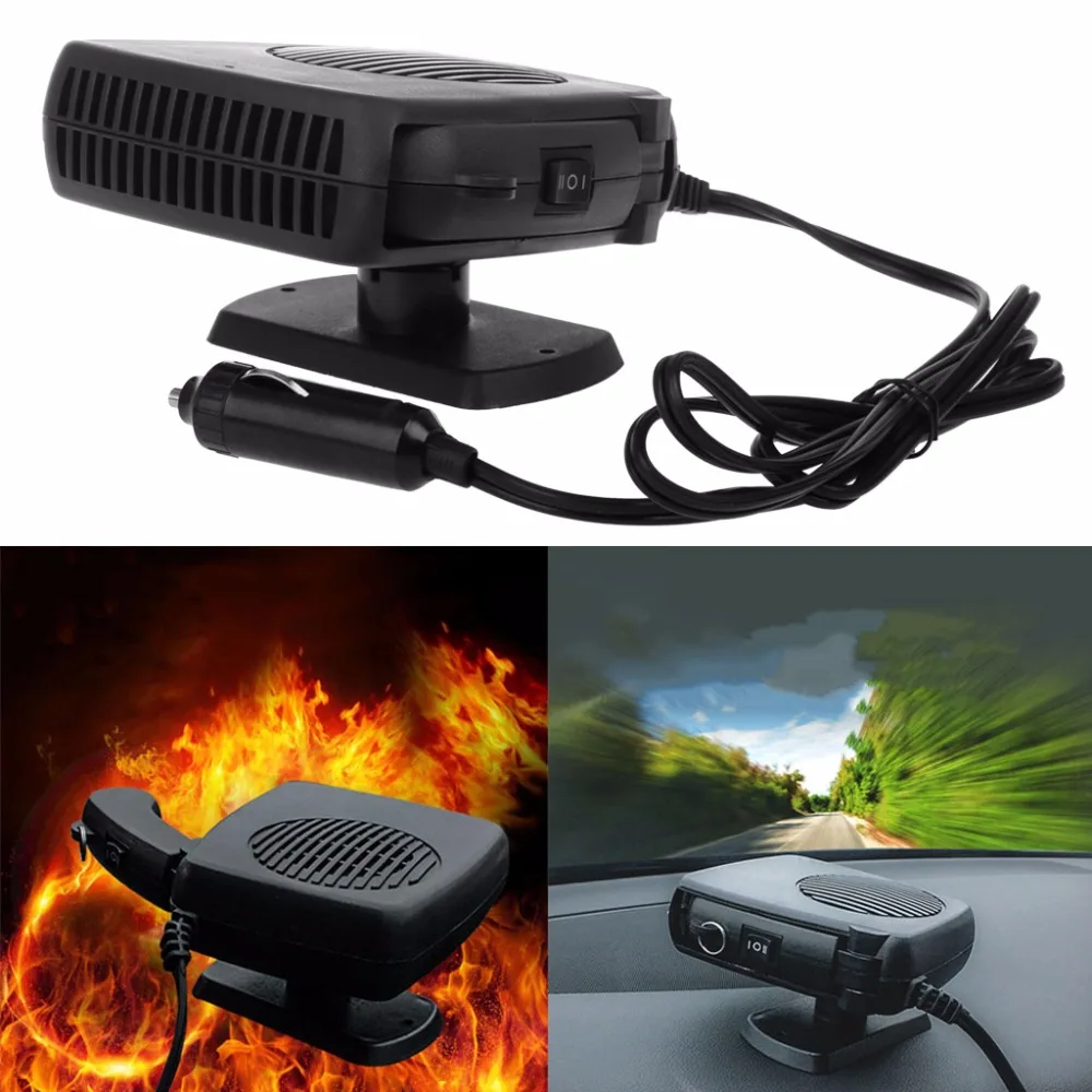 New 2 In 1 Auto Car Portable Ceramic Heating Cooling Fan Heater Defroster Demister DC 12V Car Electrical Appliances C45
New 2 In 1 Auto Car Portable Ceramic Heating Cooling Fan Heater Defroster Demister DC 12V Car Electrical Appliances C45