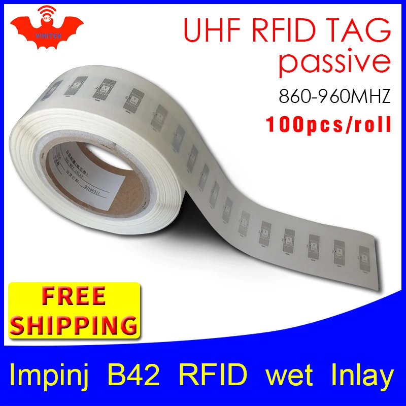 UHF RFID тег EPC 6C наклейка Impinj B42 влажная инкрустация 915mhz868mhz860-960MHZ Higgs3 100 шт. Бесплатная доставка клейкая Пассивная RFID этикетка
UHF RFID тег EPC 6C наклейка Impinj B42 влажная инкрустация 915mhz868mhz860-960MHZ Higgs3 100 шт. Бесплатная доставка клейкая Пассивная RFID этикетка