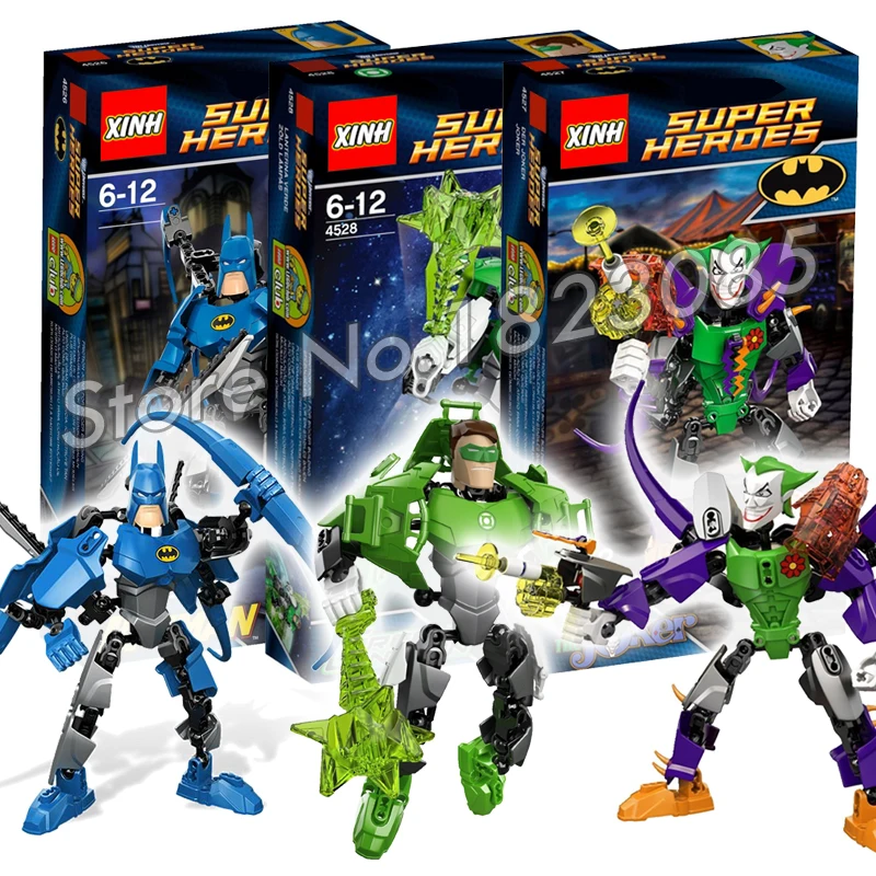 Bela Hero Factory Ultrabuild DC Comics Batman Green Lantern The Joker Model Building Blocks Toys Compatible with Lego
Bela Hero Factory Ultrabuild DC Comics Batman Green Lantern The Joker Model Building Blocks Toys Compatible with Lego