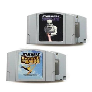 Star Wars Episode1 Battle Shadows Empire English Language for 64 bit USA Version Game Cartridge Console
Star Wars Episode1 Battle Shadows Empire English Language for 64 bit USA Version Game Cartridge Console