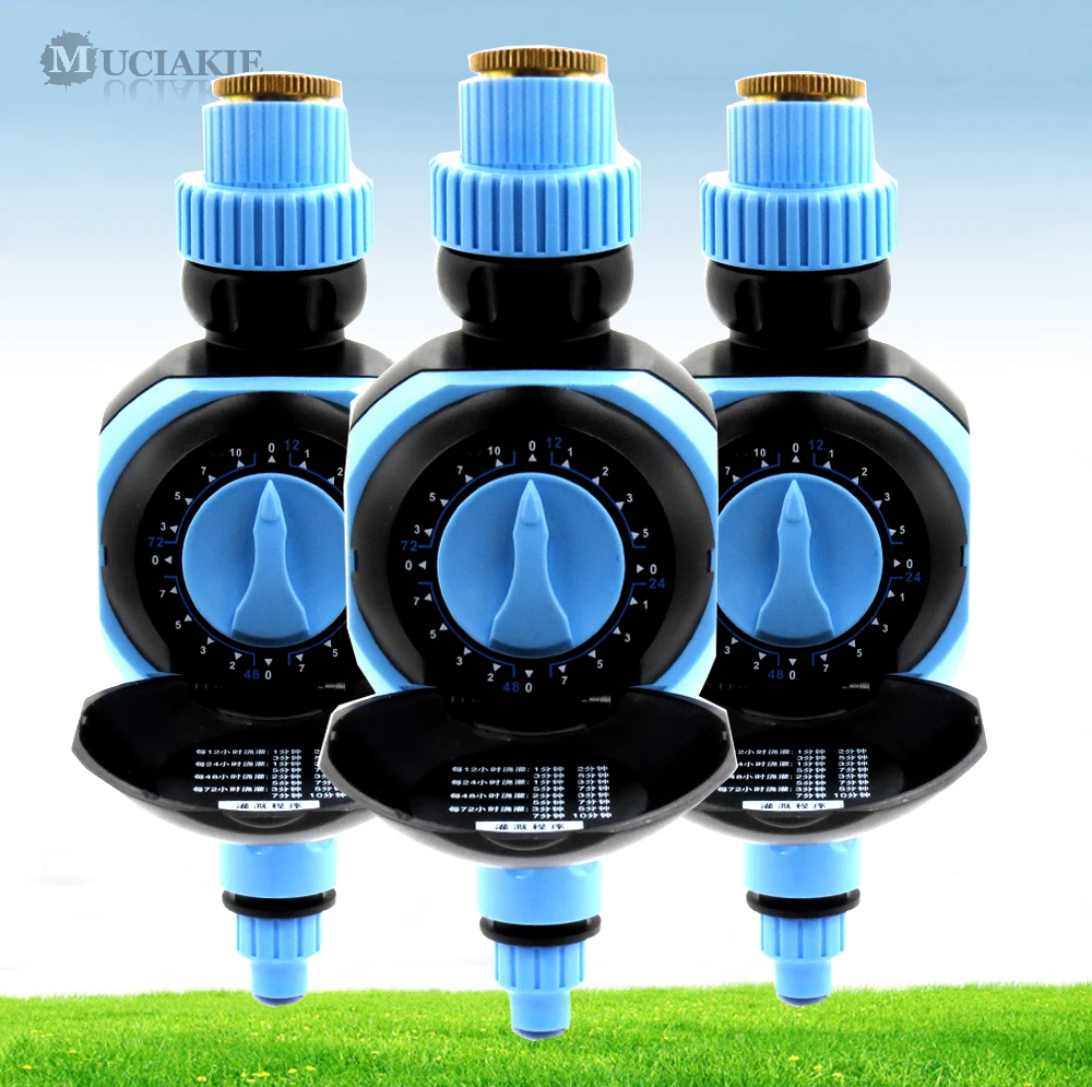 MUCIAKIE Waterproof Dial Pointer Home Garden Water Irrigation Timer Controller Automatic Watering Misting Drip Irrigation Timmer
MUCIAKIE Waterproof Dial Pointer Home Garden Water Irrigation Timer Controller Automatic Watering Misting Drip Irrigation Timmer