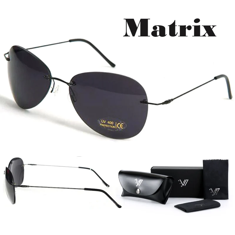 Polarized Matrix Morpheus Sunglasses Movie sunglasses men Neo Ultralight Rimless Classic glasses Oculos Gafas De Sol 2017 New
Polarized Matrix Morpheus Sunglasses Movie sunglasses men Neo Ultralight Rimless Classic glasses Oculos Gafas De Sol 2017 New