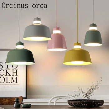 Nordic modern simple chandelier coffee shop bar bedroom creative iron color pendant lamp free shipping
Nordic modern simple chandelier coffee shop bar bedroom creative iron color pendant lamp free shipping