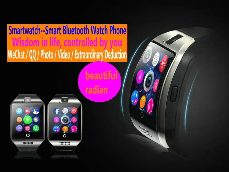 Smart student mobile phone watch Smart bluetooth watch Smart WeChat Photo Recording Watch
Smart student mobile phone watch Smart bluetooth watch Smart WeChat Photo Recording Watch