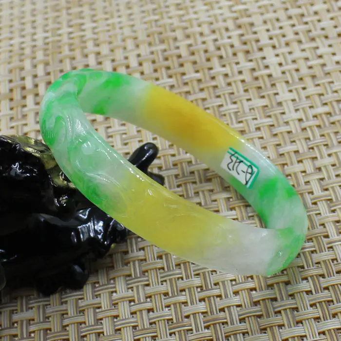 59mm Chinese Hand-carved Emerald Green stoneite stone Gems Bracelet Bangle A213 10.20 40
59mm Chinese Hand-carved Emerald Green stoneite stone Gems Bracelet Bangle A213 10.20 40