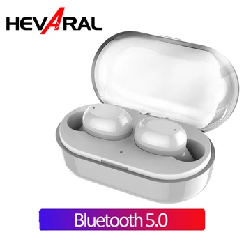 HEVERAL TWS 5.0 Bluetooth Earphone Wireless Bluetooth Headset With Microphone Mini Stereo In-Ear Waterproof Earbuds Earphones
HEVERAL TWS 5.0 Bluetooth Earphone Wireless Bluetooth Headset With Microphone Mini Stereo In-Ear Waterproof Earbuds Earphones