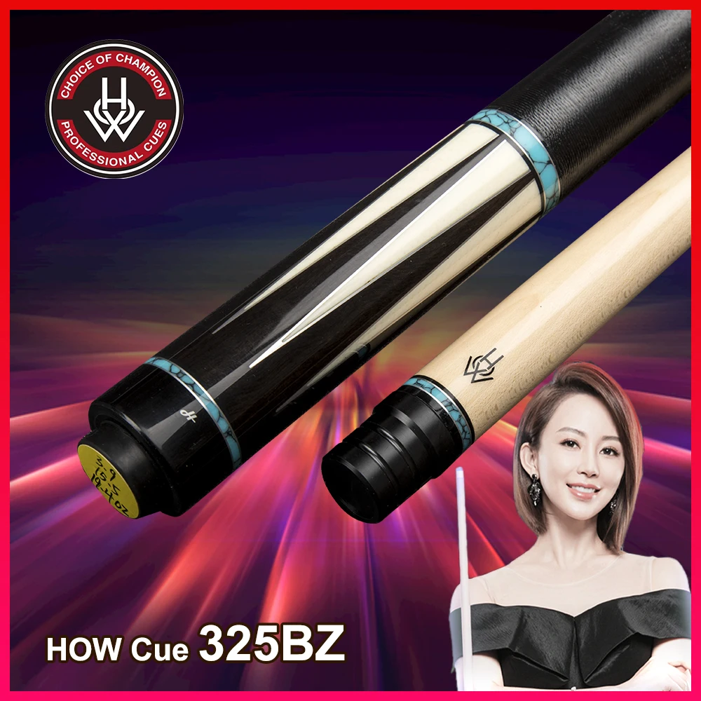 HOW 325BZ Billiard Cue Pool Handmade Professional Billiard Stick Kit Nine Ball Black 8 Cue National Athlete Use China 2019
HOW 325BZ Billiard Cue Pool Handmade Professional Billiard Stick Kit Nine Ball Black 8 Cue National Athlete Use China 2019
