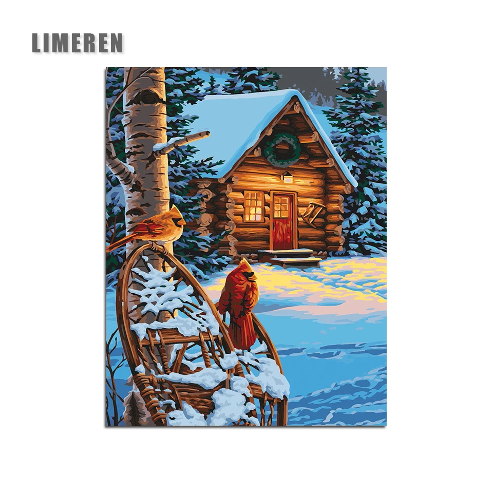 Unframed Snow Trees Wooden House Painting By Numbers Snow Scene Coloring By Numbers
Unframed Snow Trees Wooden House Painting By Numbers Snow Scene Coloring By Numbers