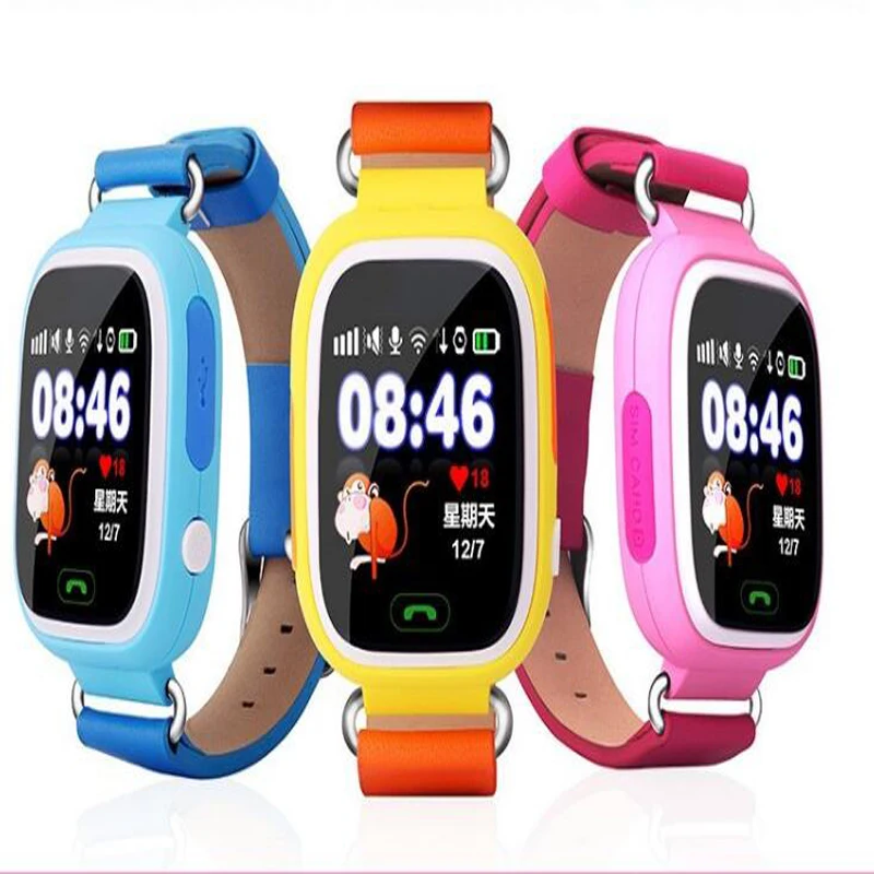 Childs Smart Watch With GPS Tracker For Safety Kids smart Q60 | Электроника