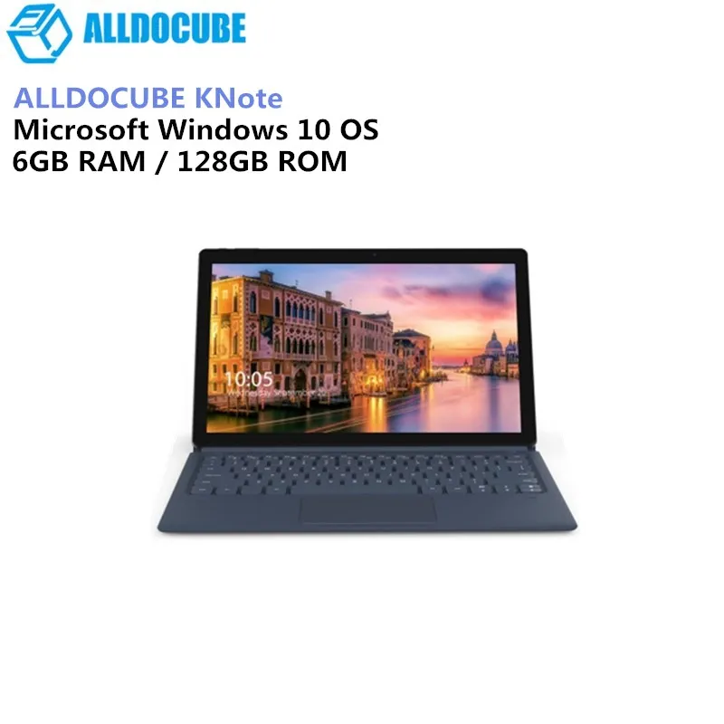 

ALLDOCUBE KNote 2 in 1 Tablet PC 11.6 inch Windows 10 Intel Celeron N3450 Quad Core 1.1GHz 6GB RAM 128GB ROM Dual WiFi HDMI