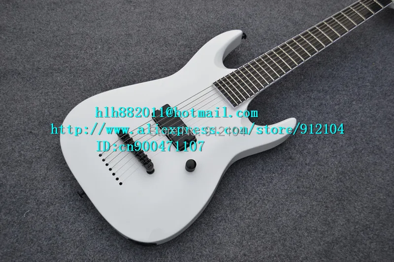 free shipping customized Big John kinds of new 7-strings electric guitar with across bridge and black hardware in white F-1798
free shipping customized Big John kinds of new 7-strings electric guitar with across bridge and black hardware in white F-1798