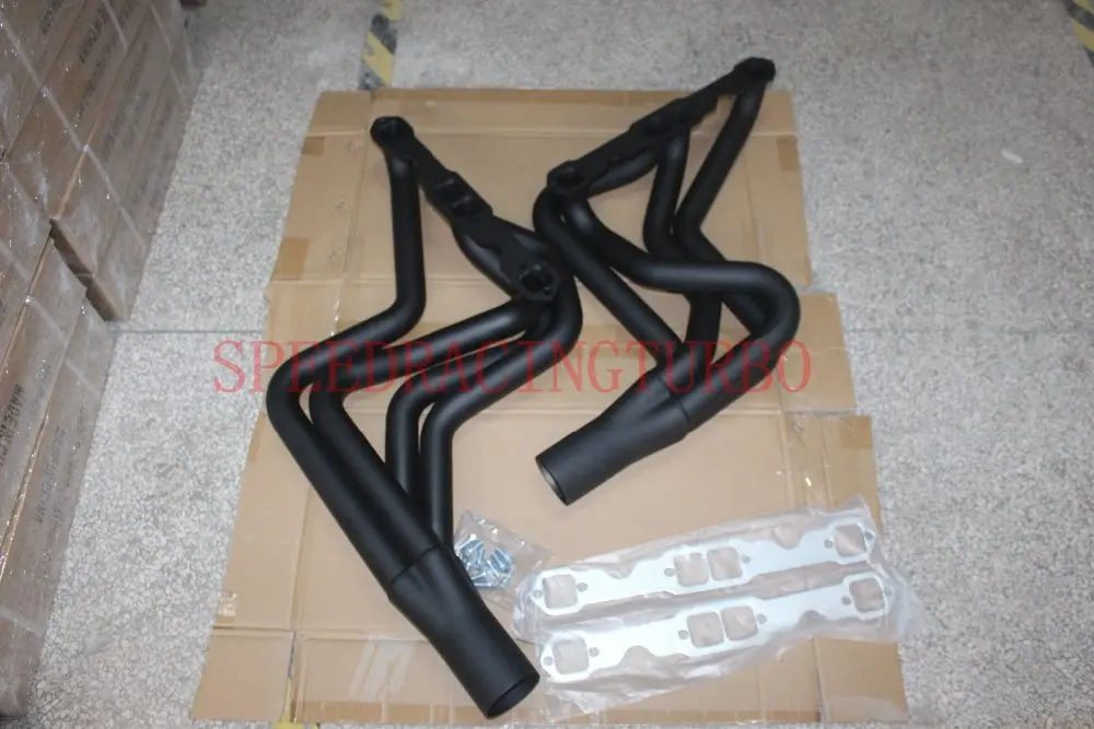Black Iron exhaust header FOR FIT CHEVROLET OLDSMOBILE PONTIAC BUICK 70-87 5.0L 5.7L 6.6L Chevy small block Gen I
Black Iron exhaust header FOR FIT CHEVROLET OLDSMOBILE PONTIAC BUICK 70-87 5.0L 5.7L 6.6L Chevy small block Gen I