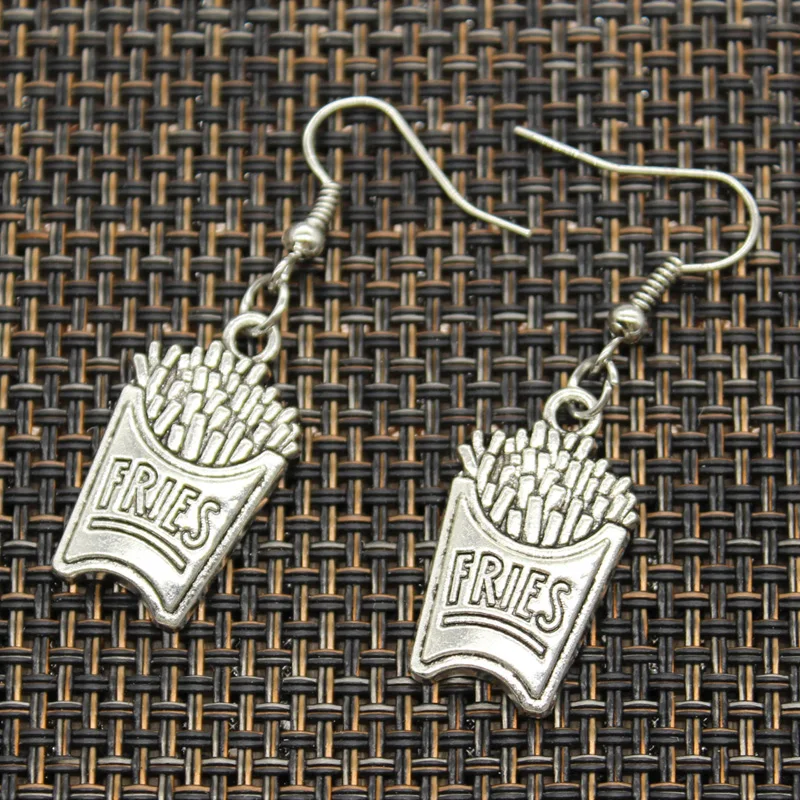 Antique Silver Color pop lollipop sweet cupcake cake french fries Charm Drop Earring, Dangle Earrings For Womens
Antique Silver Color pop lollipop sweet cupcake cake french fries Charm Drop Earring, Dangle Earrings For Womens