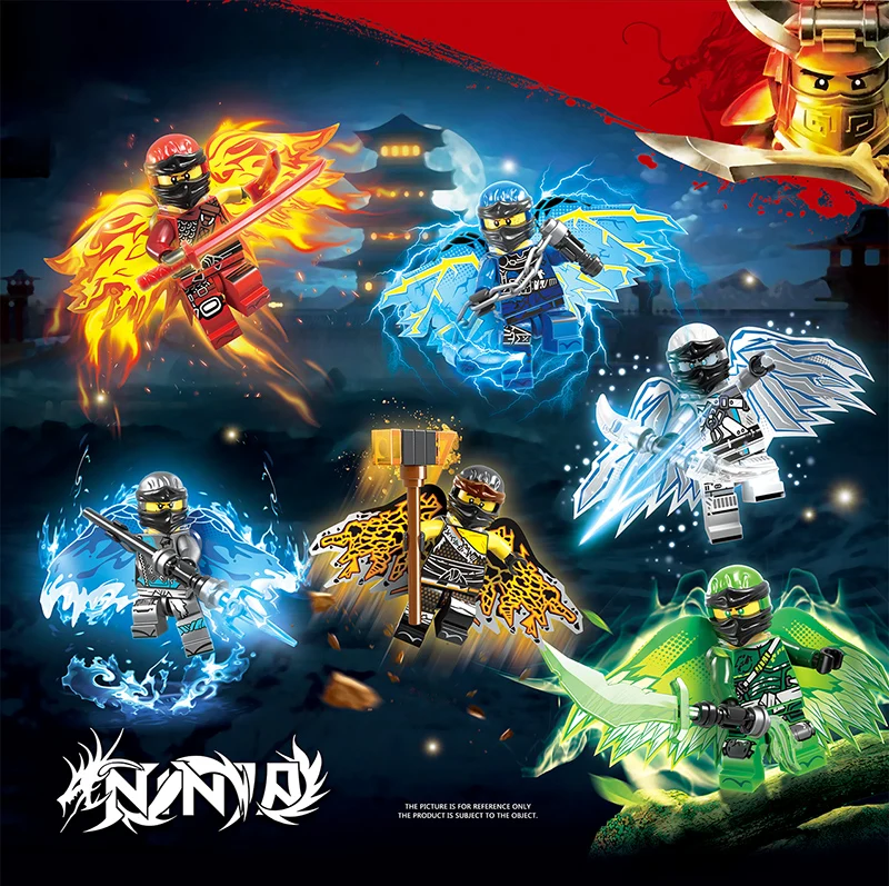 2018 Compatible legoed Ninja Ninjagoed minifiguresed brick 1 gold figures sets model building kits blocks kids toys children
2018 Compatible legoed Ninja Ninjagoed minifiguresed brick 1 gold figures sets model building kits blocks kids toys children