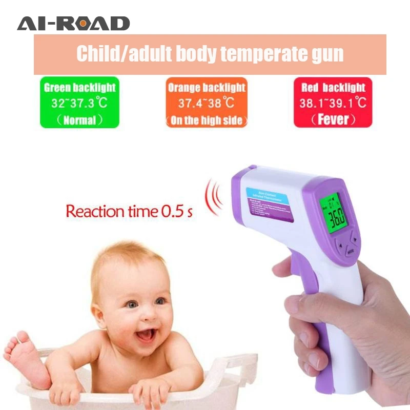 Non-Contact Baby Adult Thermometer Laser LCD Backlight IR Infrared Thermometer Digital Pyrometer Forhead Temperature Meter
Non-Contact Baby Adult Thermometer Laser LCD Backlight IR Infrared Thermometer Digital Pyrometer Forhead Temperature Meter