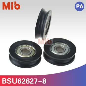 10pcs/lot 626zz ball bearing coated with NYLON PA plastic U grooved V type track grooved wheel roller pulley black BSU62627-8
10pcs/lot 626zz ball bearing coated with NYLON PA plastic U grooved V type track grooved wheel roller pulley black BSU62627-8