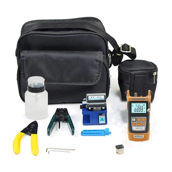 Free shipping/ Fiber Optic FTTH Tool Kit with Fiber Cleaver Optical Power Meter 5km Visual Fault Locator Wire stripper
Free shipping/ Fiber Optic FTTH Tool Kit with Fiber Cleaver Optical Power Meter 5km Visual Fault Locator Wire stripper