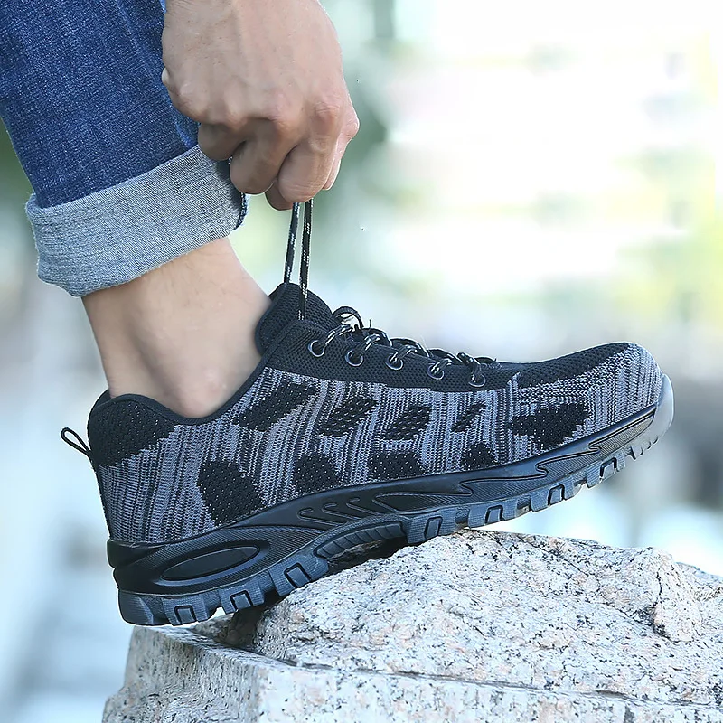 38-46 size work shoes safty steel mid-plate Wilderness Survival ankle Anti-smashing safety boots #GHA01
38-46 size work shoes safty steel mid-plate Wilderness Survival ankle Anti-smashing safety boots #GHA01