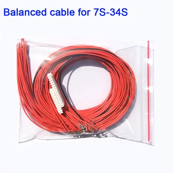 DYKB 7S - 34S Balanced line balance cable for Smart Li-ion lifepo4 Lithium battery protection board 8S 10S 12S 13S 14S 16S 20S
DYKB 7S - 34S Balanced line balance cable for Smart Li-ion lifepo4 Lithium battery protection board 8S 10S 12S 13S 14S 16S 20S