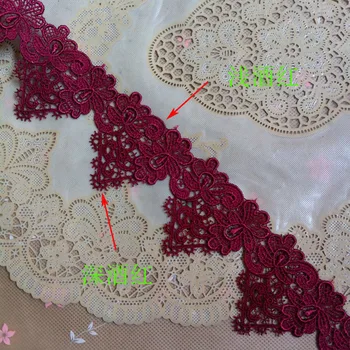14Yards/lot 5.5cm(2.165inch) wide, Light Rose Red Water Soluble Lace,Embroidery Venise Lace Trim for Gown, Costume Design
14Yards/lot 5.5cm(2.165inch) wide, Light Rose Red Water Soluble Lace,Embroidery Venise Lace Trim for Gown, Costume Design