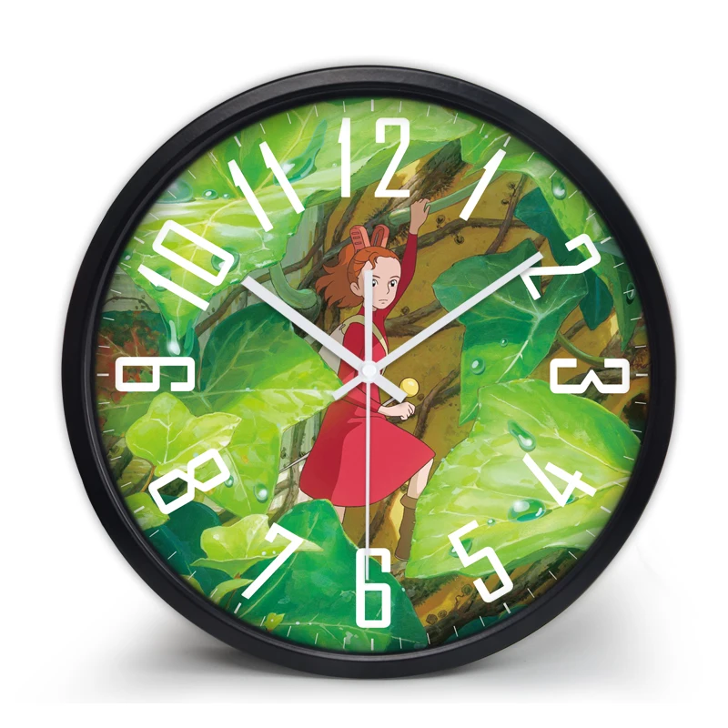 Arrietty Clock,Hayao Miyazaki Wall Clock,Silent Metal Clock Children Room Museum Park Hotel Theme Decorate Clock
Arrietty Clock,Hayao Miyazaki Wall Clock,Silent Metal Clock Children Room Museum Park Hotel Theme Decorate Clock