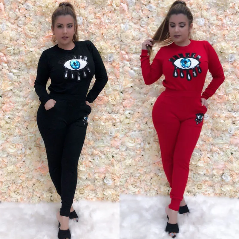 Long Sleeve TWO PIECE SET Pattern Sequin Suit Women Tracksuit Cotton Sweatshirt Stylish Harajuku Lounge Wear High Waist Joggers
Long Sleeve TWO PIECE SET Pattern Sequin Suit Women Tracksuit Cotton Sweatshirt Stylish Harajuku Lounge Wear High Waist Joggers
