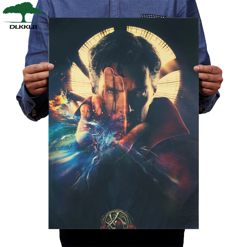 DLKKLB Doctor Strange Vintage Kraft Paper Poster Avengers Classic Movie Wall Sticker 51x36cm Bar Cafe Home Decoration Painting
DLKKLB Doctor Strange Vintage Kraft Paper Poster Avengers Classic Movie Wall Sticker 51x36cm Bar Cafe Home Decoration Painting