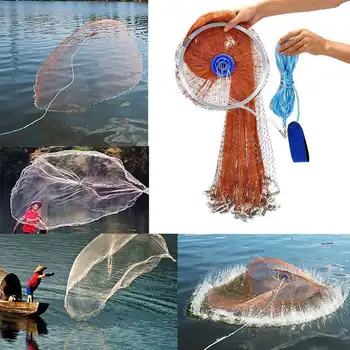 Tire Line Usa Style Aluminium Ring Hand-Cast Net Fishing Net Case With Galvanized Pendant
Tire Line Usa Style Aluminium Ring Hand-Cast Net Fishing Net Case With Galvanized Pendant