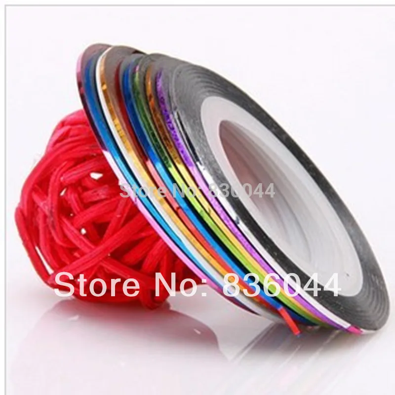 40pcs Multicolor Rolls Strip Striping Tape Line Wrap Tips Sticker Decoration DIY Tools Nail Art Manicure
40pcs Multicolor Rolls Strip Striping Tape Line Wrap Tips Sticker Decoration DIY Tools Nail Art Manicure