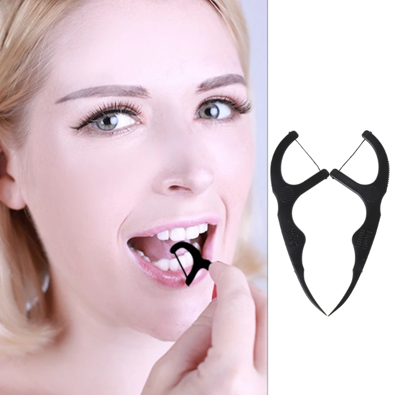YAS 50pcs Bamboo Charcoal Dental Floss Flosser Teeth Toothpicks Stick Oral Care Tooth Clean Black New
YAS 50pcs Bamboo Charcoal Dental Floss Flosser Teeth Toothpicks Stick Oral Care Tooth Clean Black New