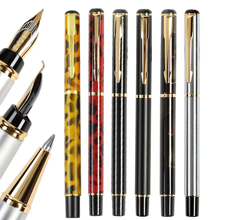 Set 3 of RollerBall Pen + Calligraphy fountain pens BAOER 801 office and school sign pens the best gifts Free Shipping
Set 3 of RollerBall Pen + Calligraphy fountain pens BAOER 801 office and school sign pens the best gifts Free Shipping
