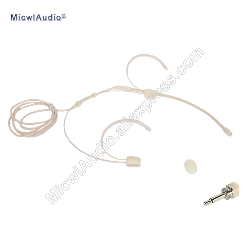 Professional Headset Microphone Omidirectional Condenser Headworn Microphone 3.5mm Connector External Spiral Lock LY-002
Professional Headset Microphone Omidirectional Condenser Headworn Microphone 3.5mm Connector External Spiral Lock LY-002