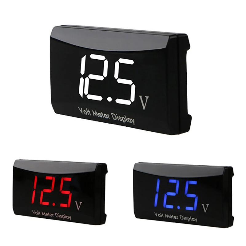 12V LED Digital Display Voltmeter Voltage Indicator Monitor Gauge Panel Meter For Car Motorcycle
12V LED Digital Display Voltmeter Voltage Indicator Monitor Gauge Panel Meter For Car Motorcycle