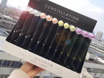 korea constellation cute gel pen cartoon stationery prize kawaii student pen office writing black neutral ink pen 48pc/lot
korea constellation cute gel pen cartoon stationery prize kawaii student pen office writing black neutral ink pen 48pc/lot