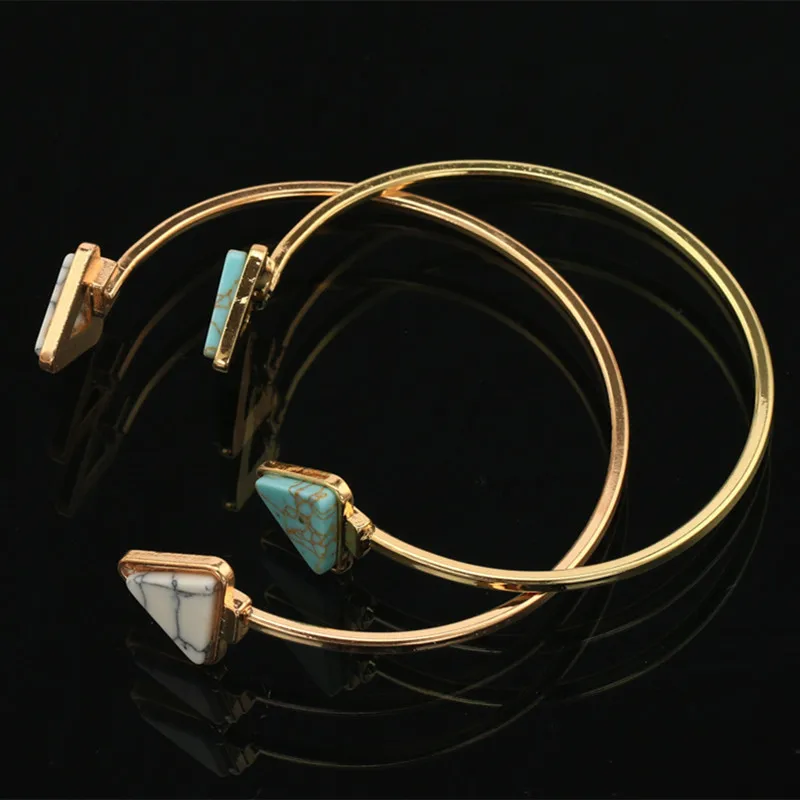 L238 Gothic Vintage Fashion Adjustable Geometric Triangle Stone Open Bracelets Bangles For Women Jewelry Men Girl Cuff Pulseras
L238 Gothic Vintage Fashion Adjustable Geometric Triangle Stone Open Bracelets Bangles For Women Jewelry Men Girl Cuff Pulseras