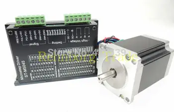CNC Single axis Kit ,ST-M5045 Stepper Motor Driver 4.5A 24-50V 256 Sub replace M542,2M542 stepper driver 270oz/in stepper motor
CNC Single axis Kit ,ST-M5045 Stepper Motor Driver 4.5A 24-50V 256 Sub replace M542,2M542 stepper driver 270oz/in stepper motor
