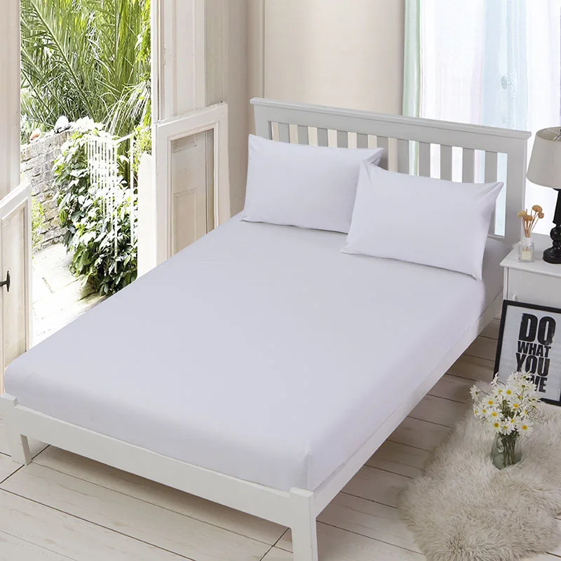 160x200cm White Fitted Sheet Mattress Cover With All-Around Elastic Rubber Band Printed Bed Sheet Bed Linens Bed Cover
160x200cm White Fitted Sheet Mattress Cover With All-Around Elastic Rubber Band Printed Bed Sheet Bed Linens Bed Cover