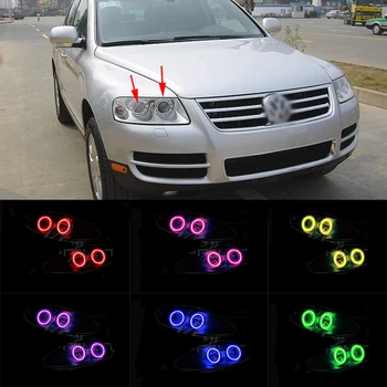 for 2004-2006 Volkswagen Touareg LED perimeter headlight rings halo Multi-color RGB angel demon eyes
for 2004-2006 Volkswagen Touareg LED perimeter headlight rings halo Multi-color RGB angel demon eyes