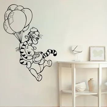 Tigger Wall Stickers Winnie The Pooh Bear Home Decors Cartoon Wall Decals Children Room Decoration Balloon Boys Girls Teen B573
Tigger Wall Stickers Winnie The Pooh Bear Home Decors Cartoon Wall Decals Children Room Decoration Balloon Boys Girls Teen B573