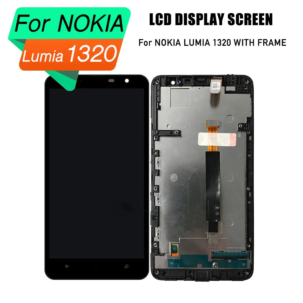 PrepairP lcd digitizer touch screen for NOKIA LUMIA 1320 lcd screen display touch screen assembly touch screen for lumia 1320
PrepairP lcd digitizer touch screen for NOKIA LUMIA 1320 lcd screen display touch screen assembly touch screen for lumia 1320
